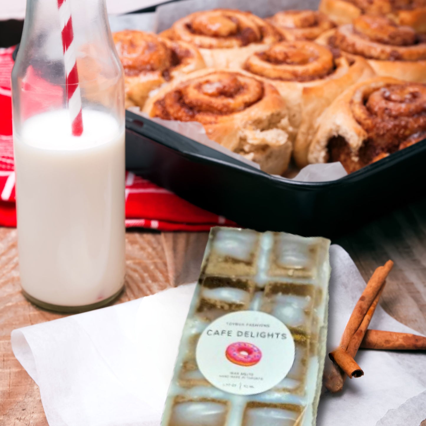 Cafe Delights Scented Soy Wax Melt Bar Collection