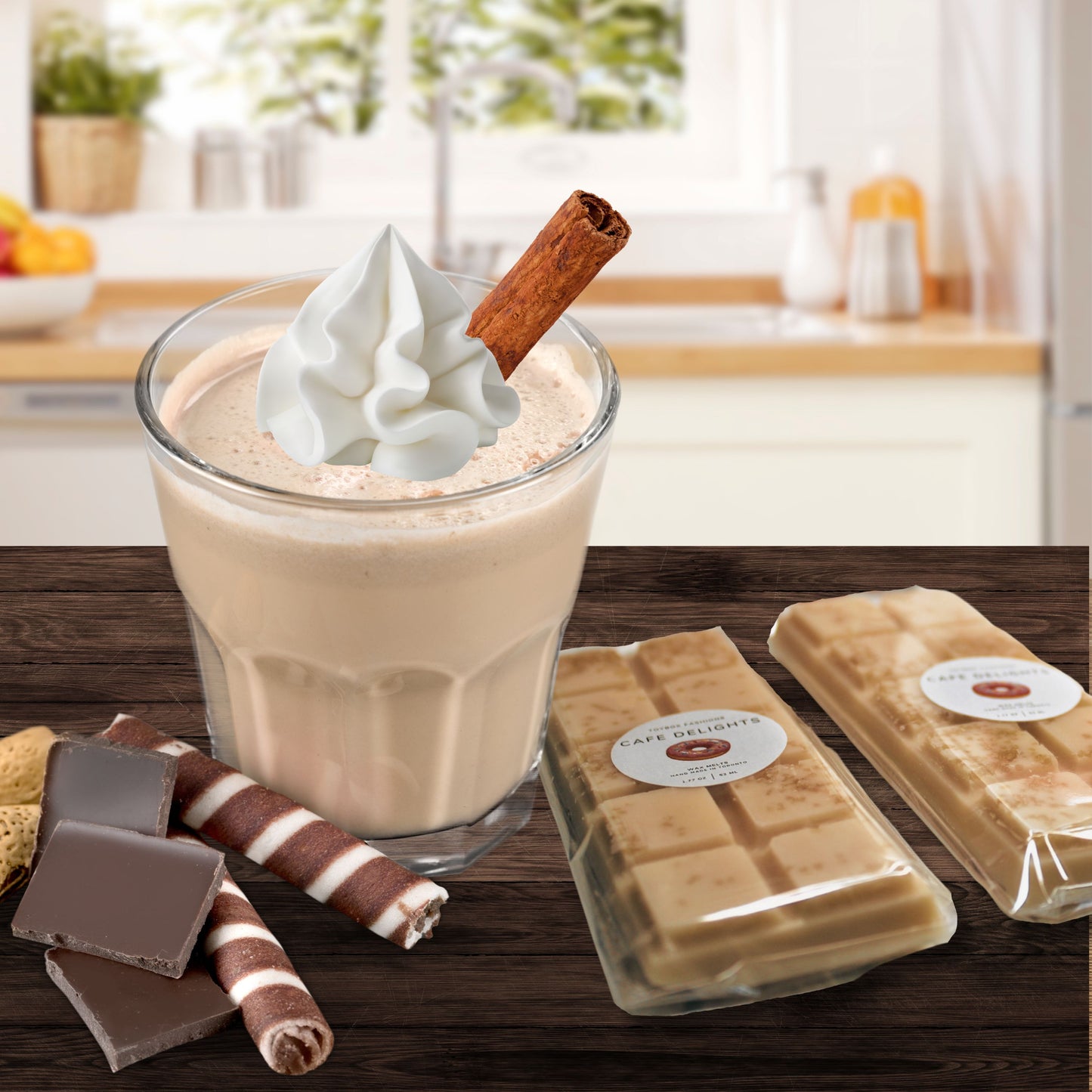 Cafe Delights Scented Soy Wax Melt Bar Collection