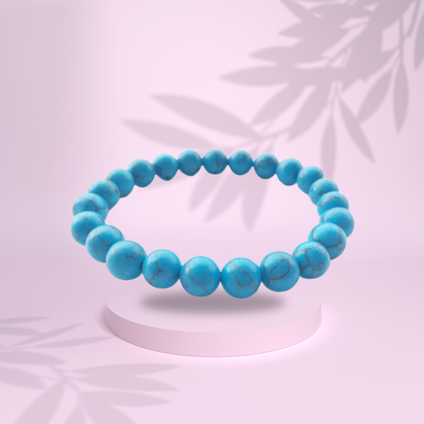 Natural Healing Turquoise Stretch Bracelet