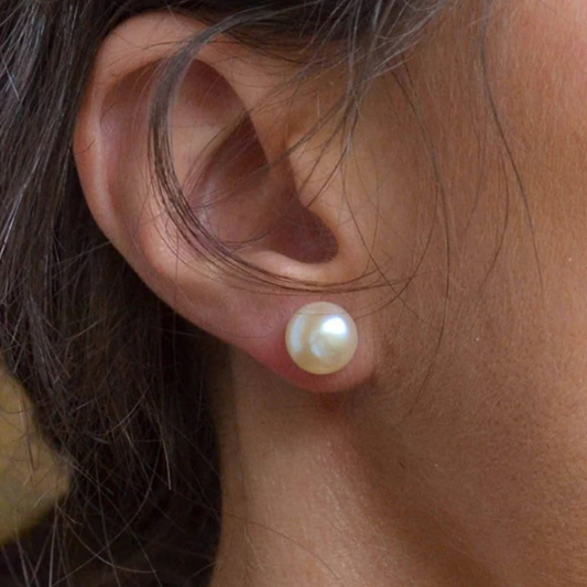 Pearl Stud Fashion Statement Earrings