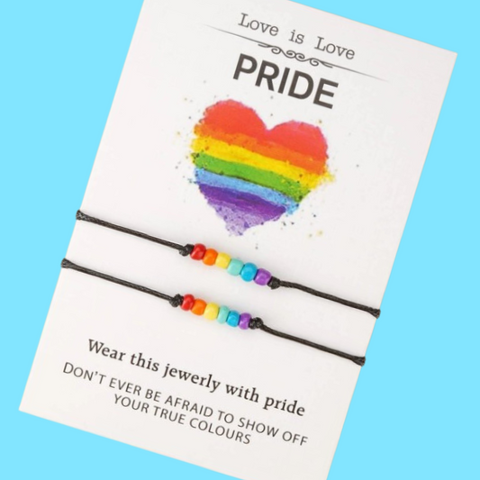 Pride Love is Love Rainbow Bracelet