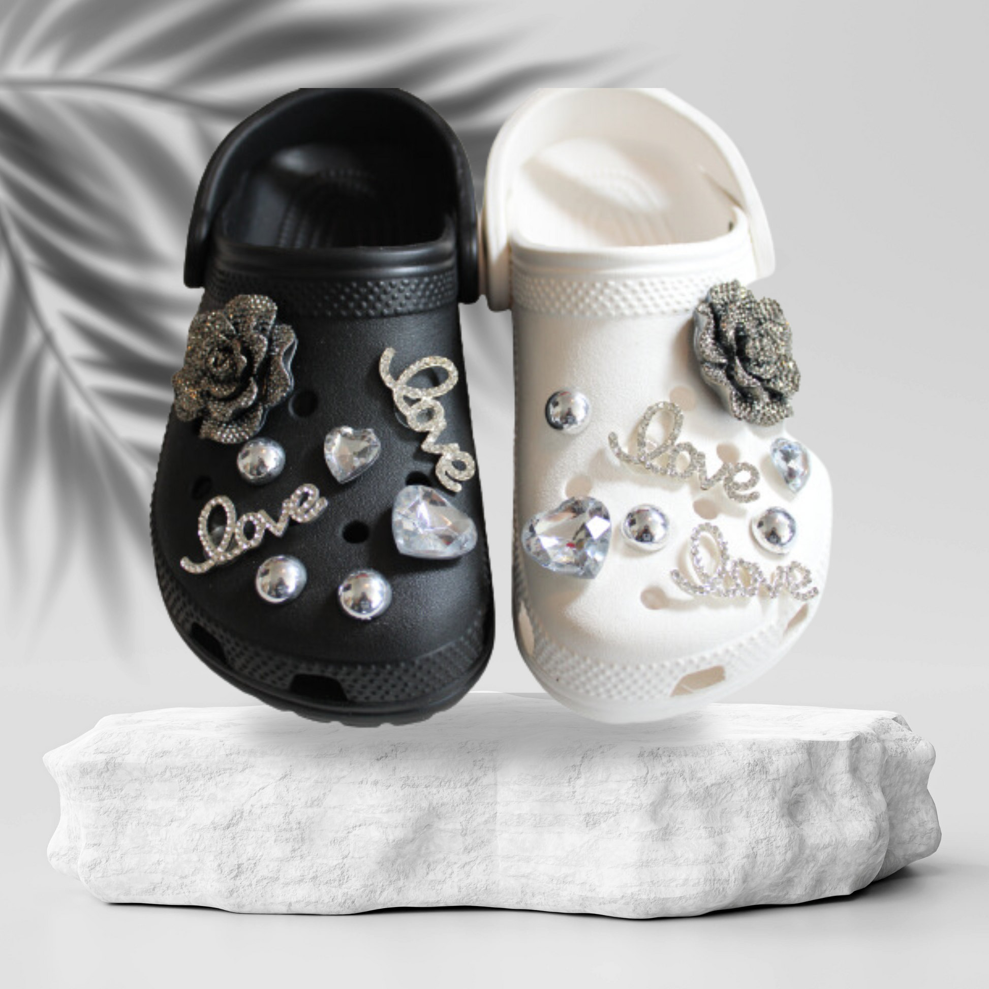 Crocs Charms Luxury Glitz And Glam Crystal Rhinestones – Toybox Fashions
