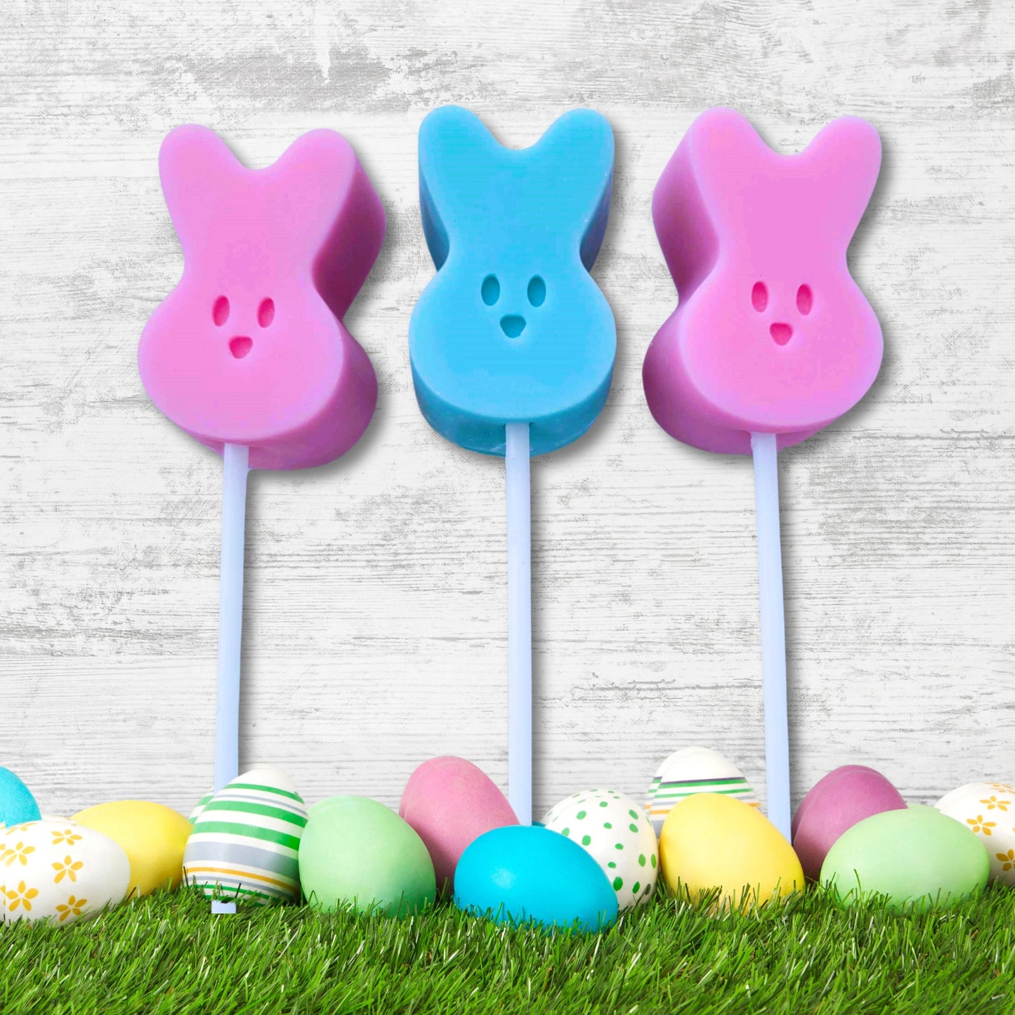 Easter Delights Marshmallow Peeps Lollipops Scented Soy Wax Melts