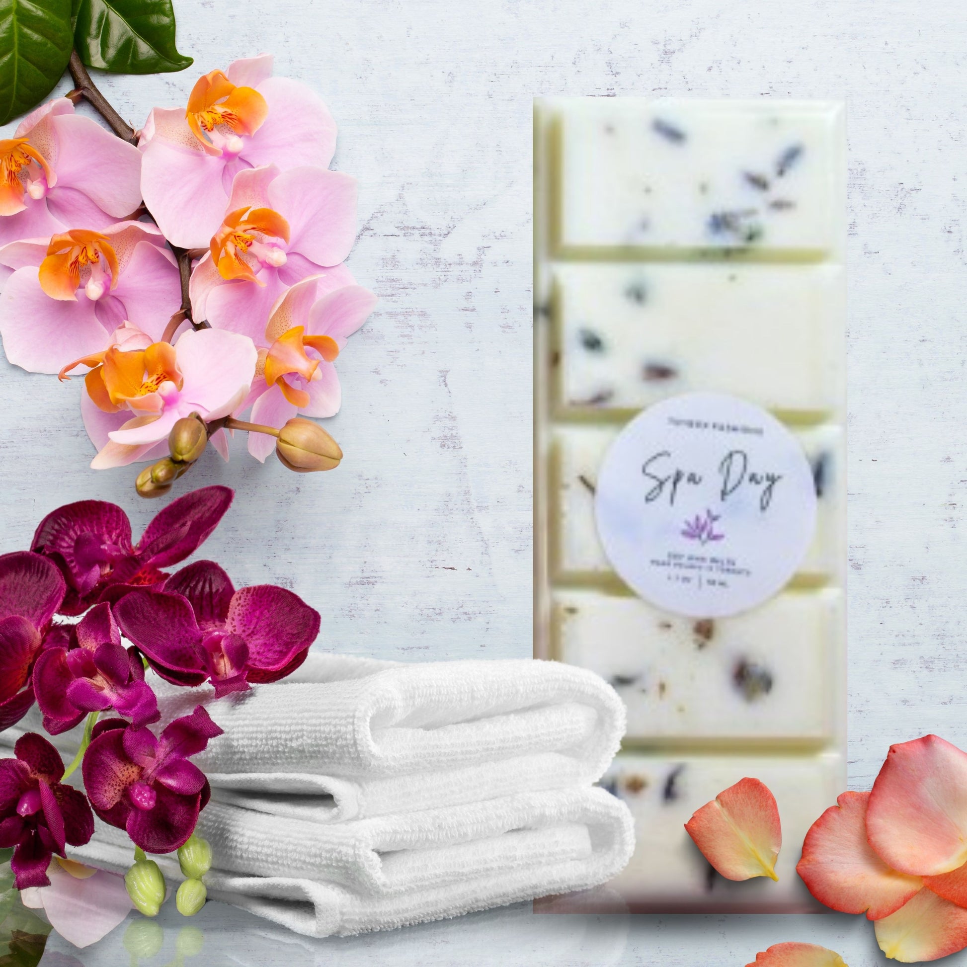 Spa Day Honey Lavender Scented Soy Wax Melt Bars