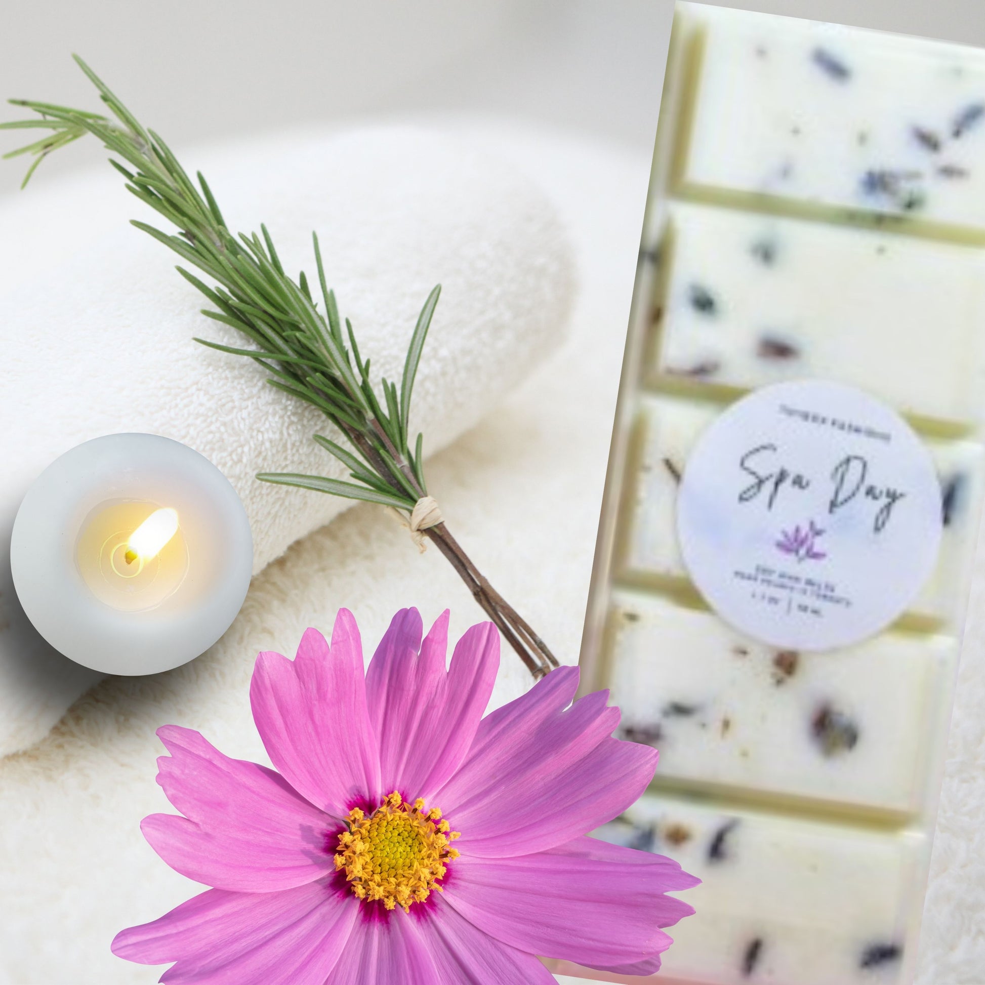 Spa Day Honey Lavender Scented Soy Wax Melt Bars