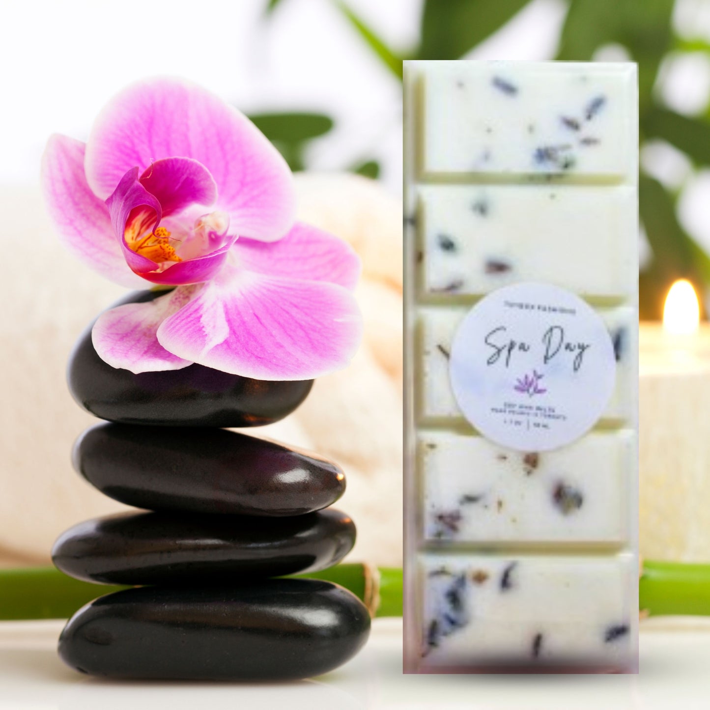 Spa Day Honey Lavender Scented Soy Wax Melt Bars