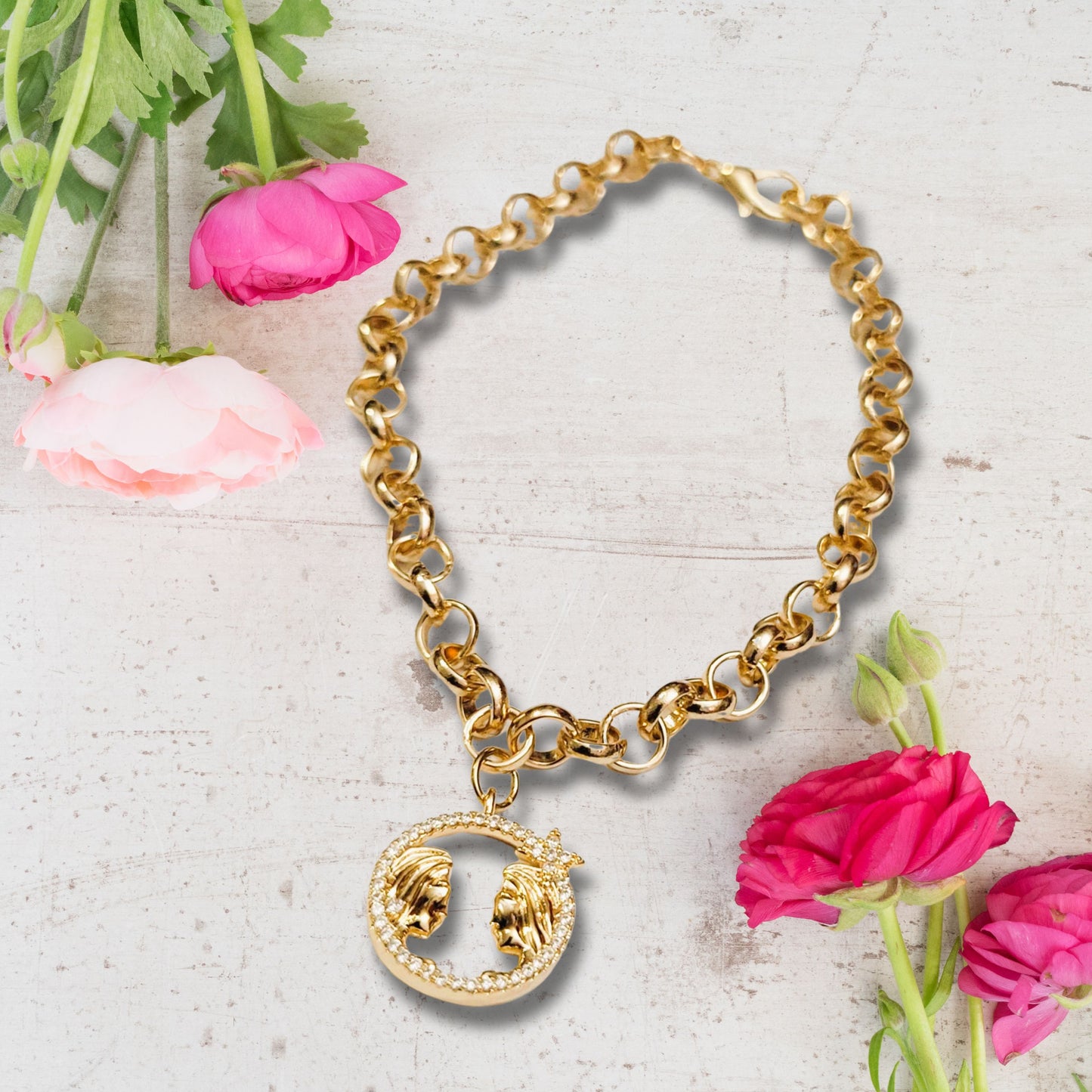 Zodiac Sign Charm Bracelet