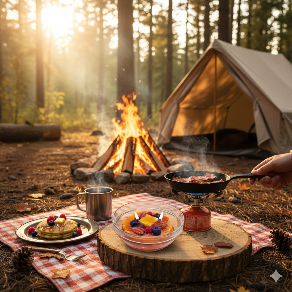 Cafe Delights Pumpkin Spice Pancake Scented Soy Wax Candle