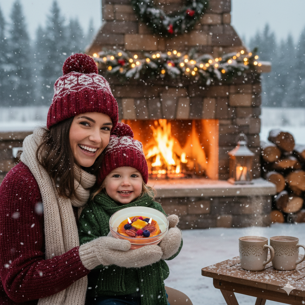 Cafe Delights Pumpkin Spice Pancake Scented Soy Wax Candle