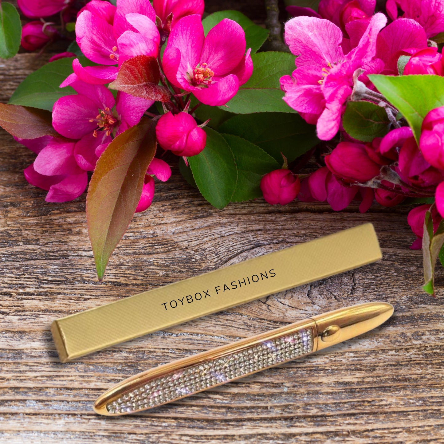 Luxury Gold Rhinestone 2-in-1 Lash Glue