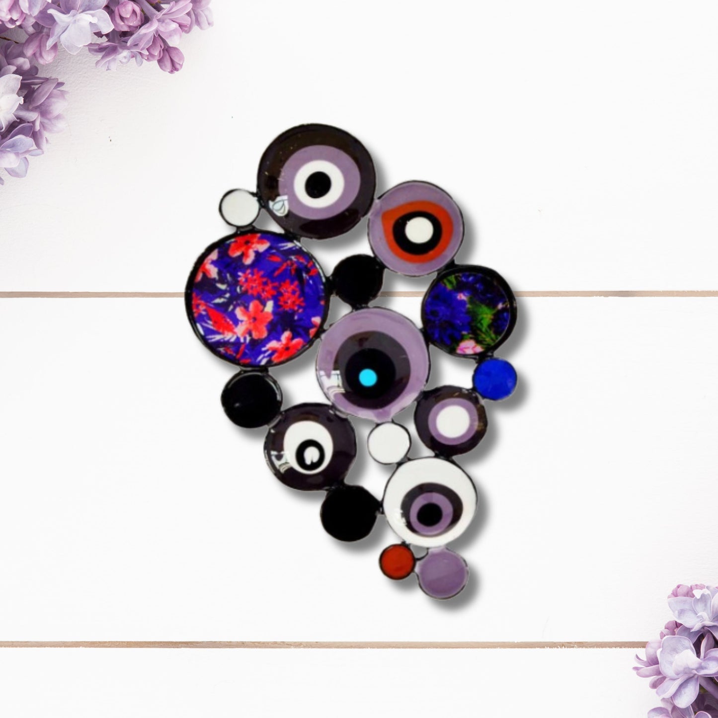 Abstract Art Statement Brooch Collection