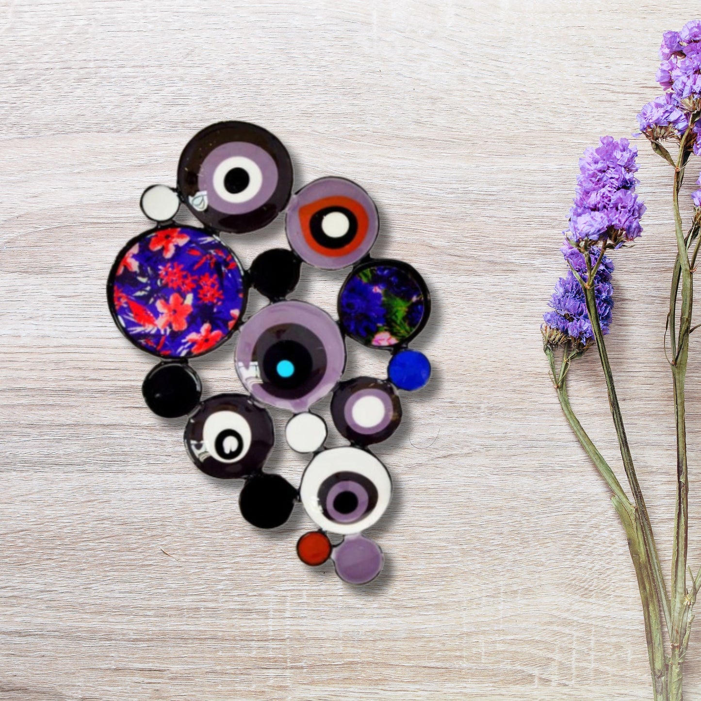 Abstract Art Statement Brooch Collection