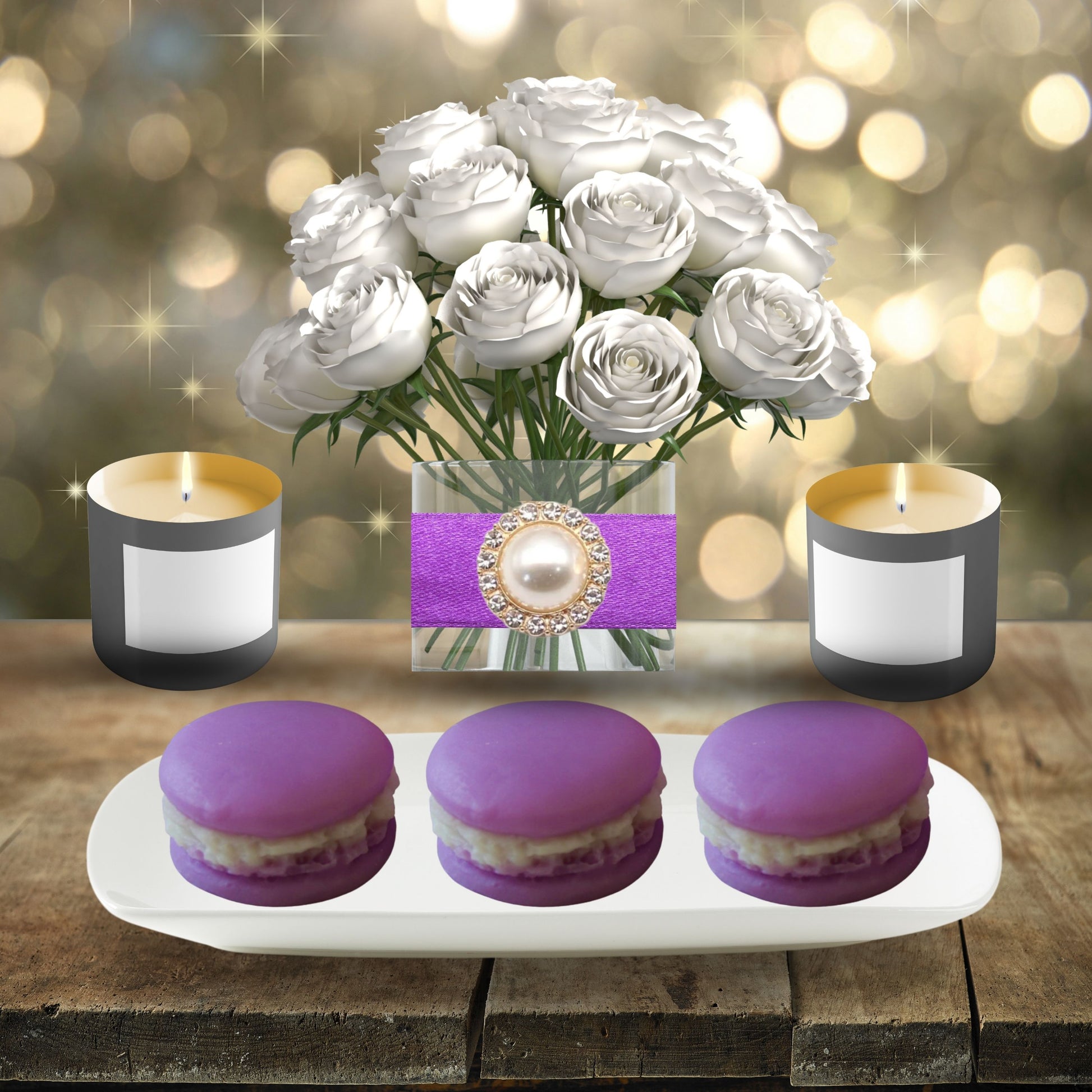 Cafe Delights Mini Macaron Scented Soy Wax Melts