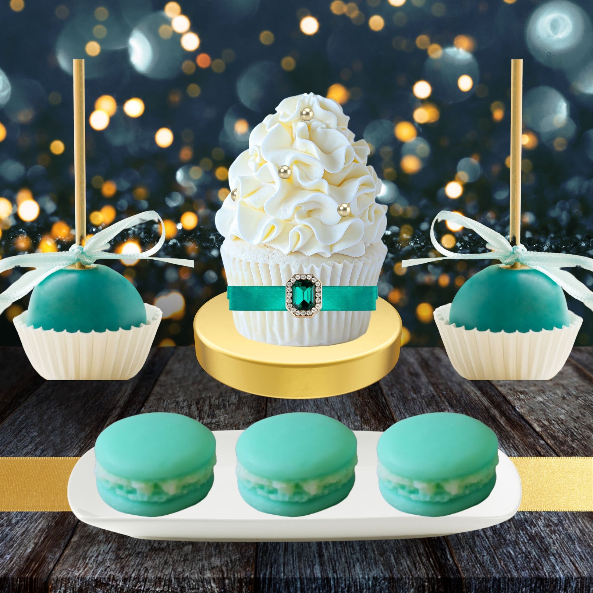 Cafe Delights Mint Chocolate Macaron Soy Wax Melts