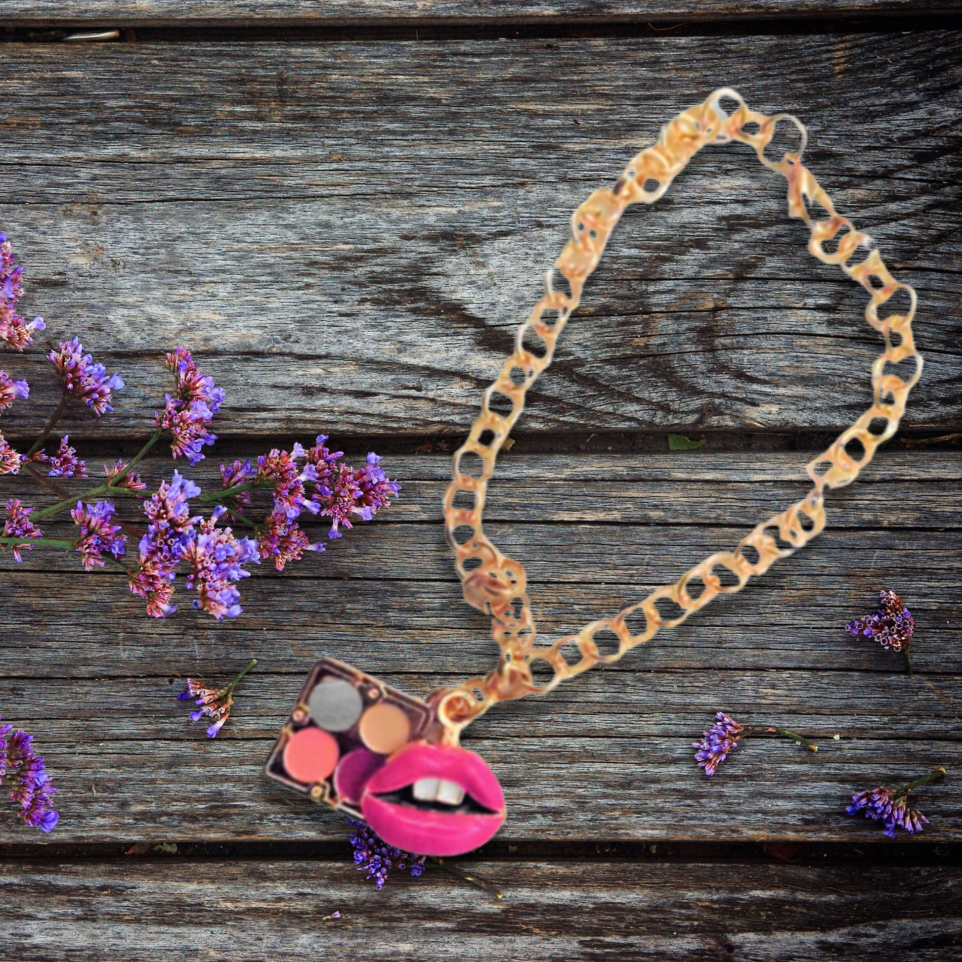 Pucker Up Charm Bracelet