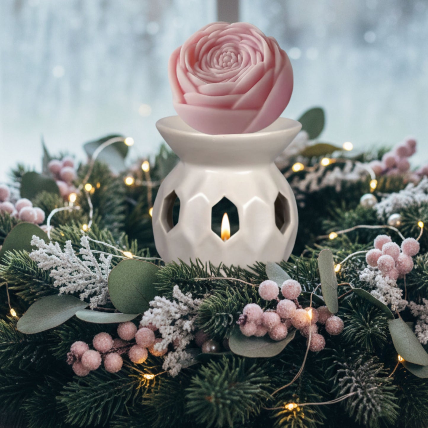 Scented Peony Soy Wax Candle or Wax Melt Gift Set