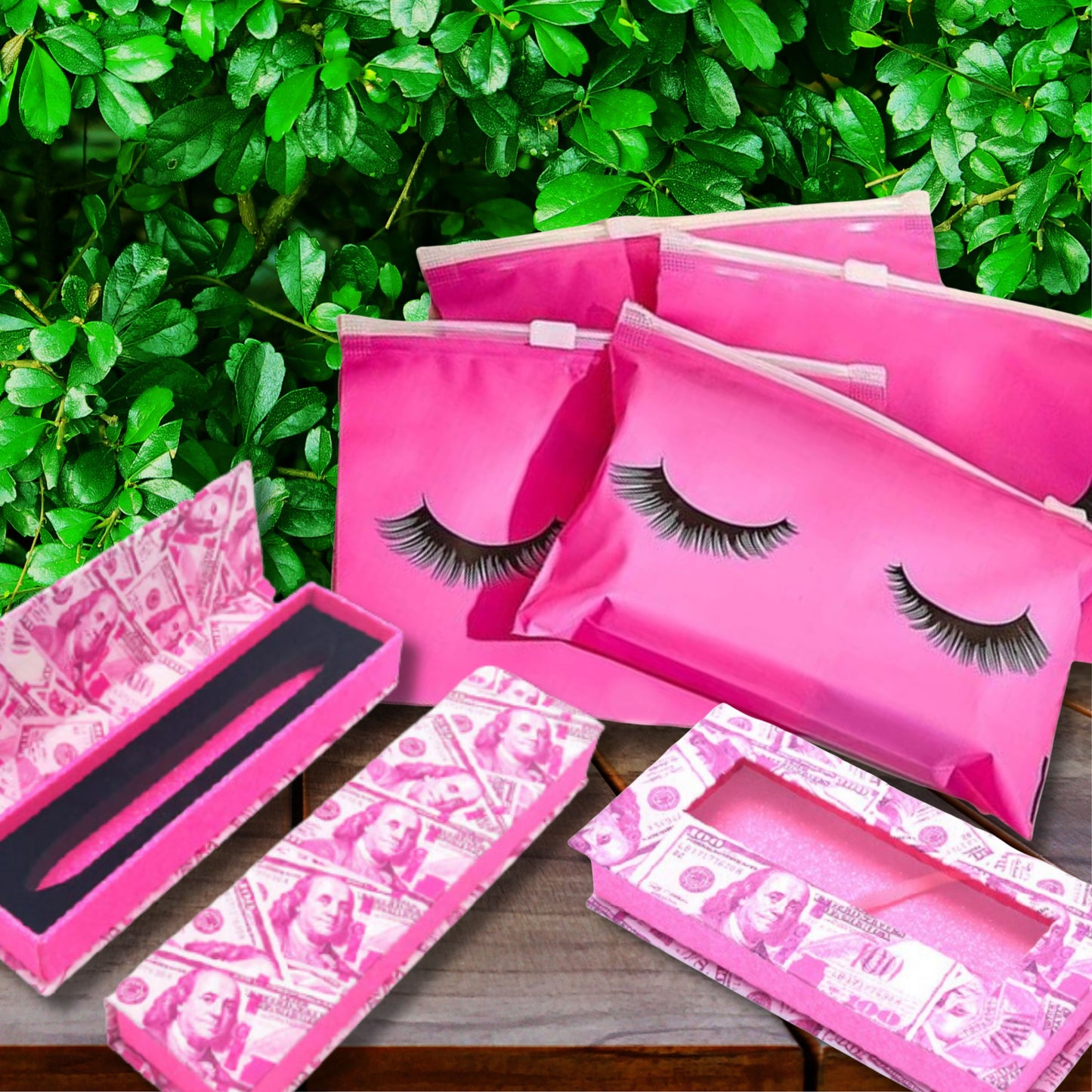 Hot Pink Lash Storage Travel Kit