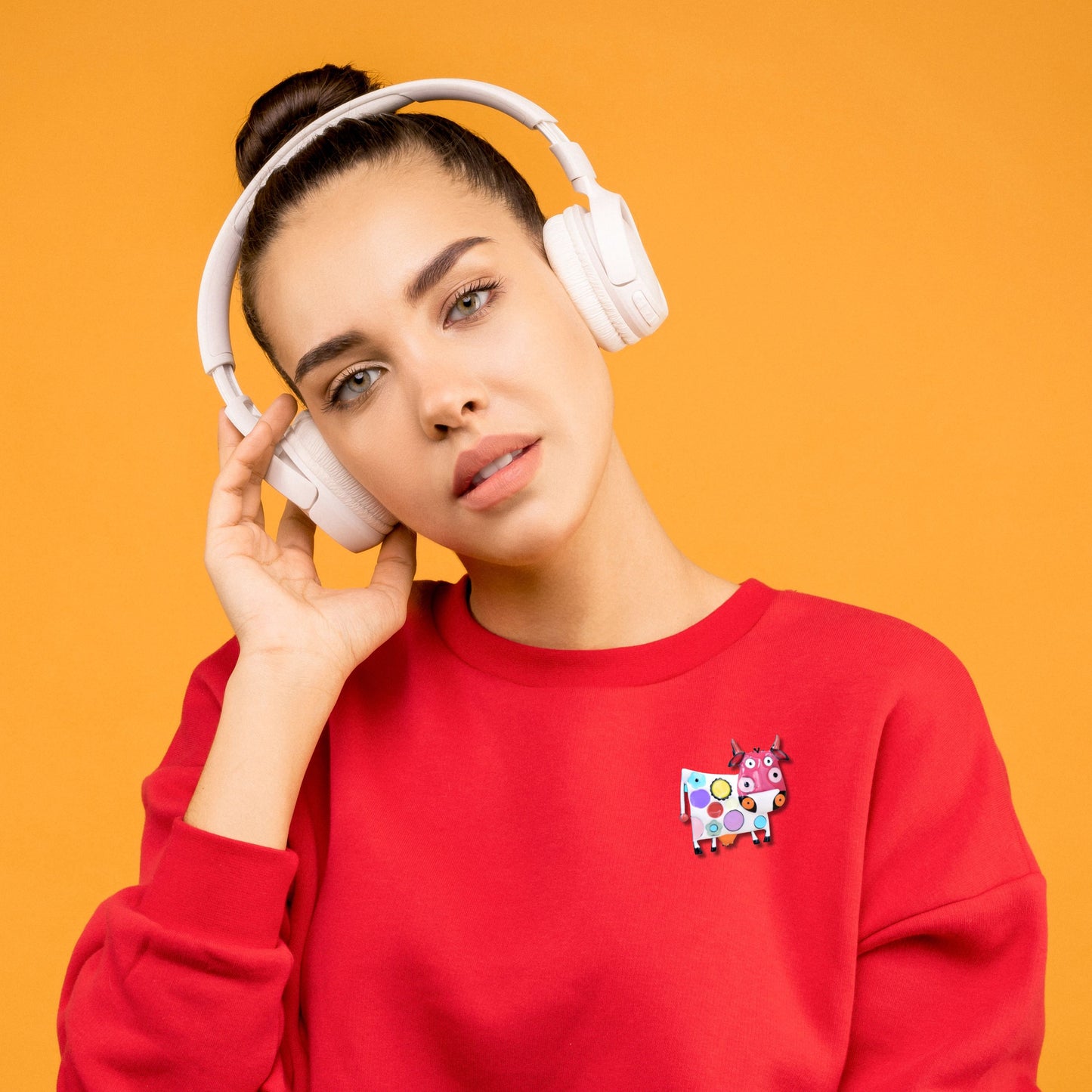 Cow Statement Brooch Pin Collection