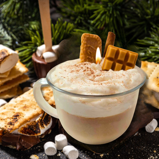 Cafe Delights Large Latte Soy Wax Candle Collection