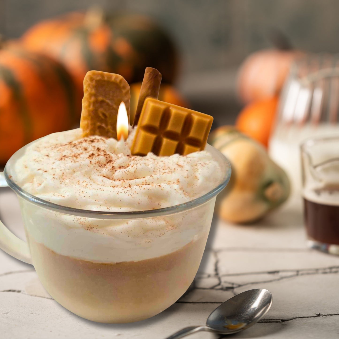 Cafe Delights Large Latte Soy Wax Candle Collection