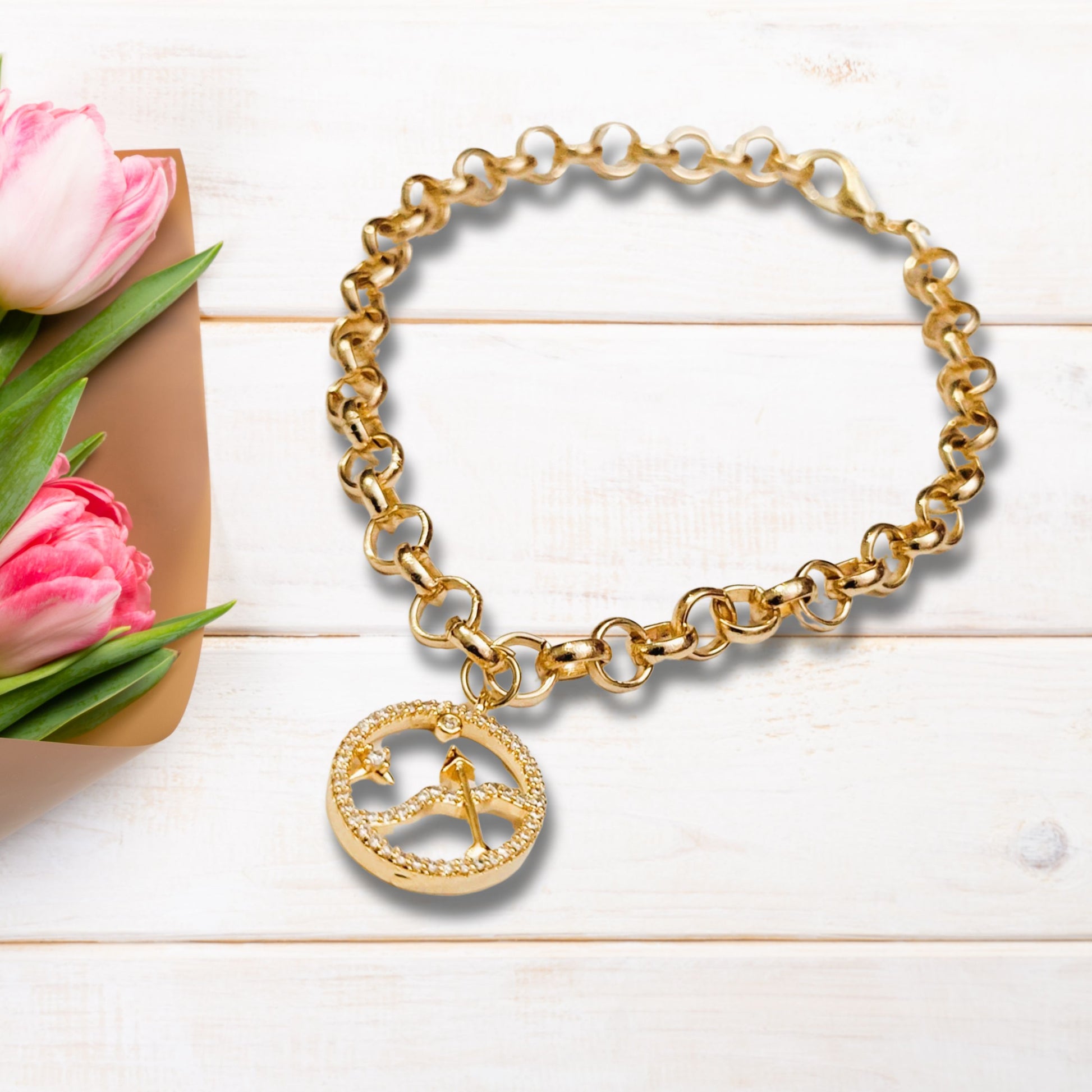 Zodiac Sign Charm Bracelet