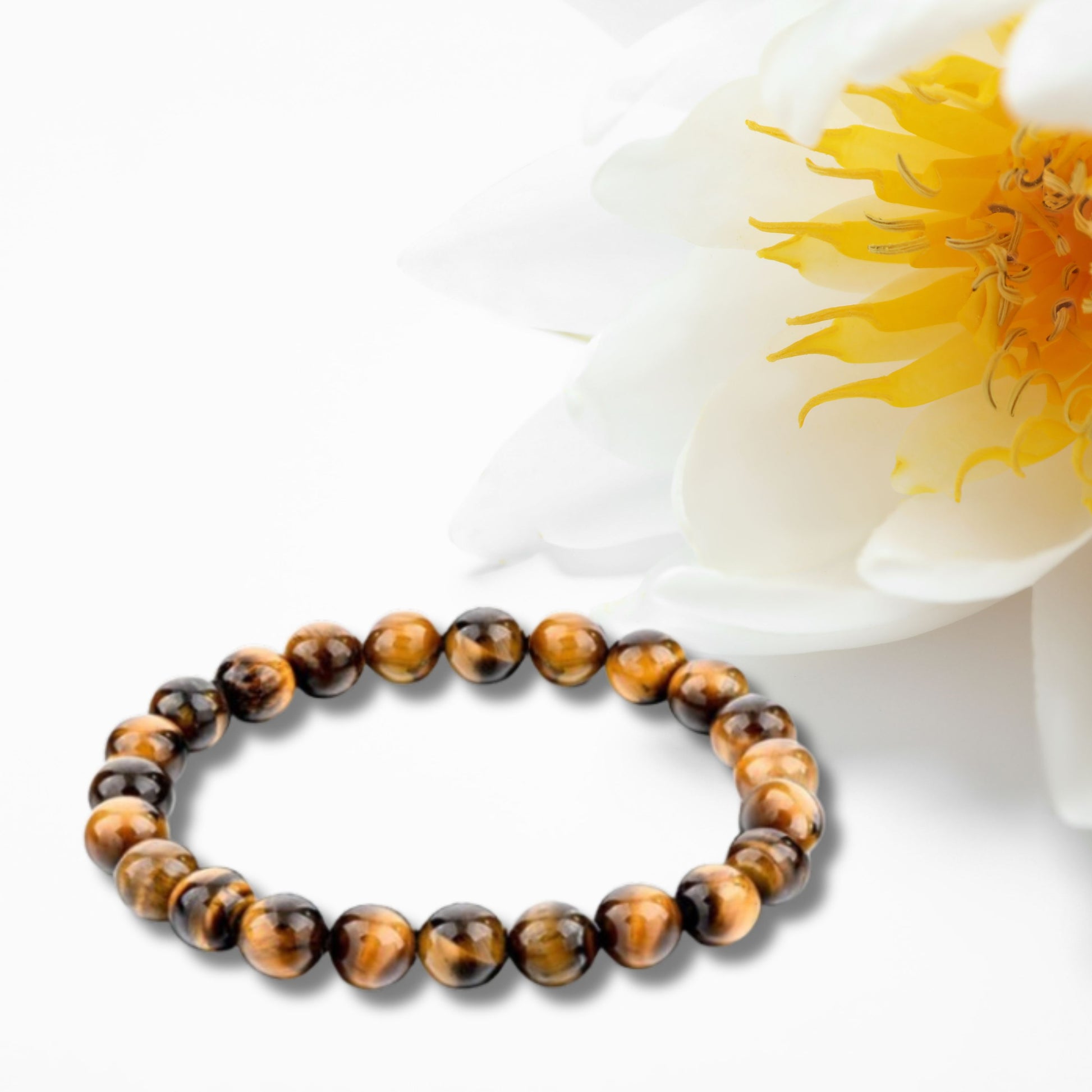 Natural Healing Tiger Eye Stretch Bracelet