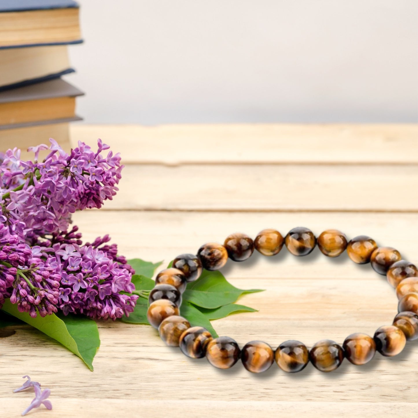 Natural Healing Tiger Eye Stretch Bracelet