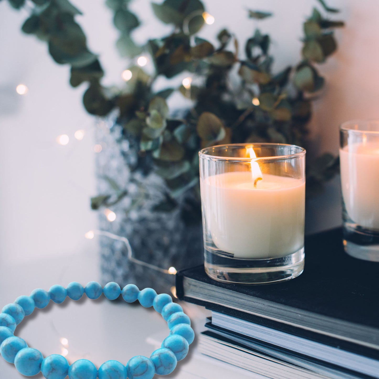 Natural Healing Turquoise Stretch Bracelet