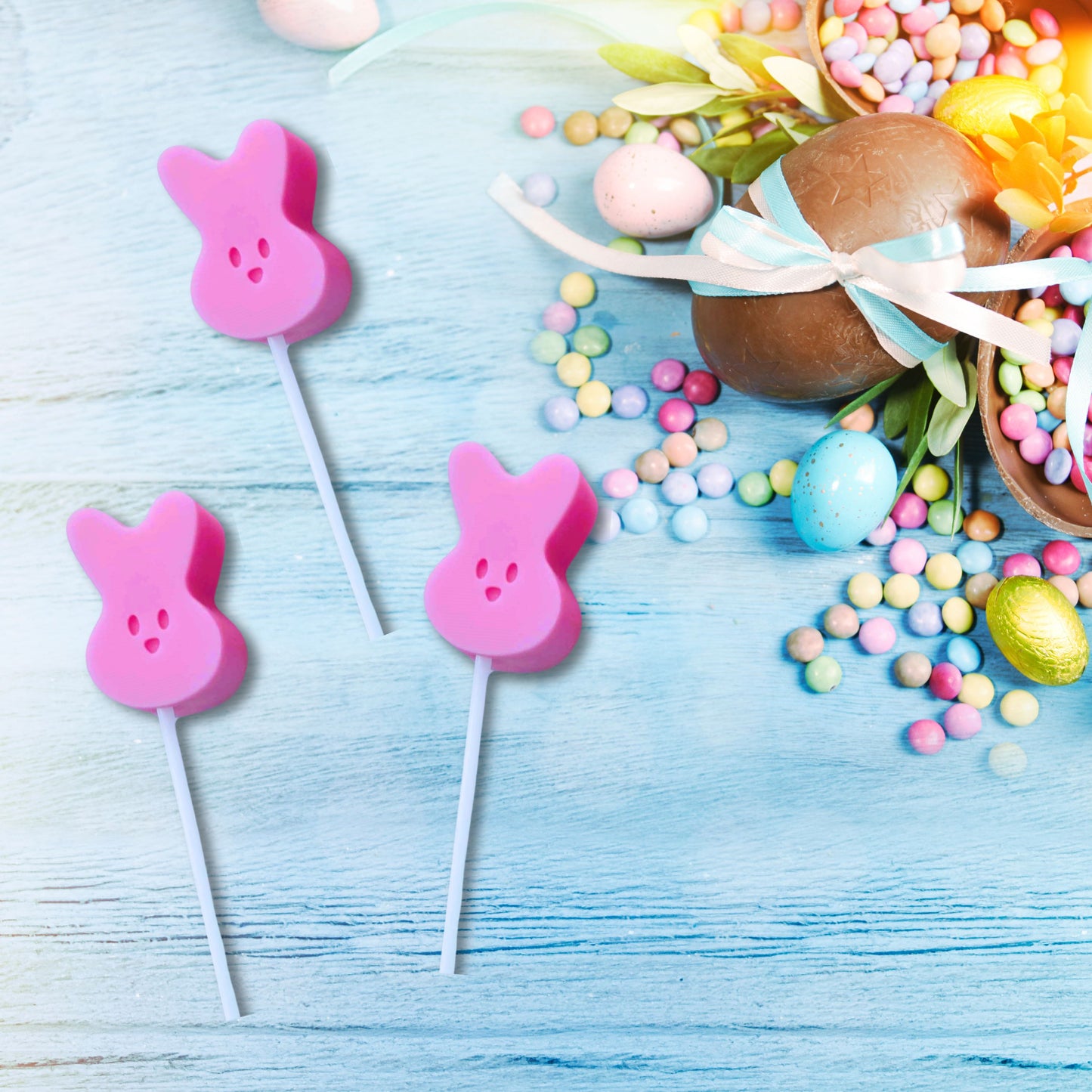 Easter Delights Marshmallow Peeps Lollipops Scented Soy Wax Melts