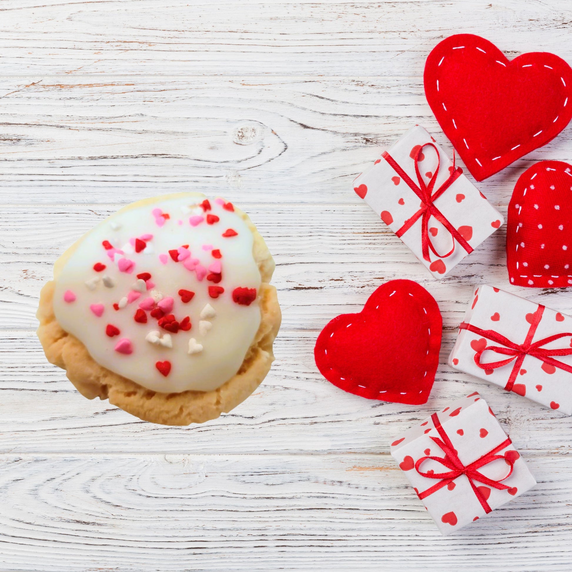 Cafe Delights White Valentine Cookies Scented Soy Wax Melts