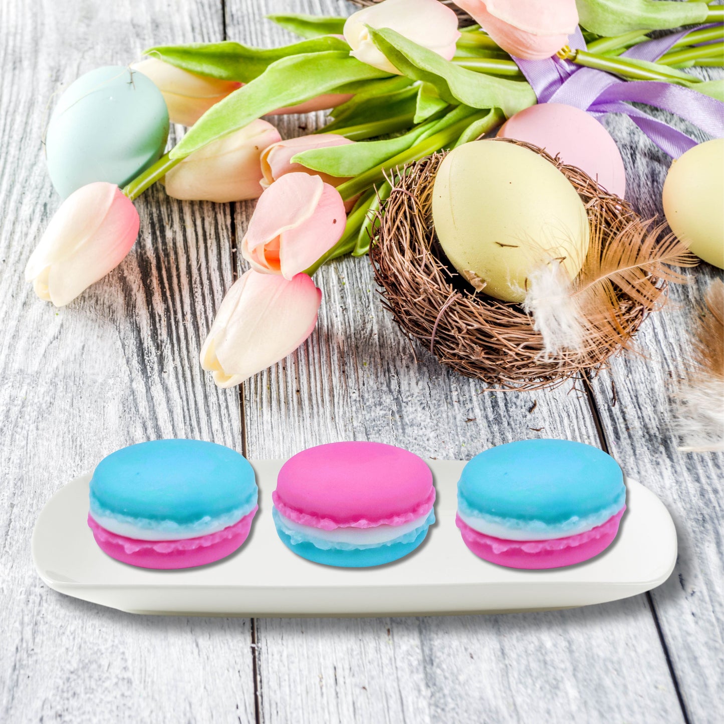 Easter Delights Peeps Macaron Scented Soy Wax Melts