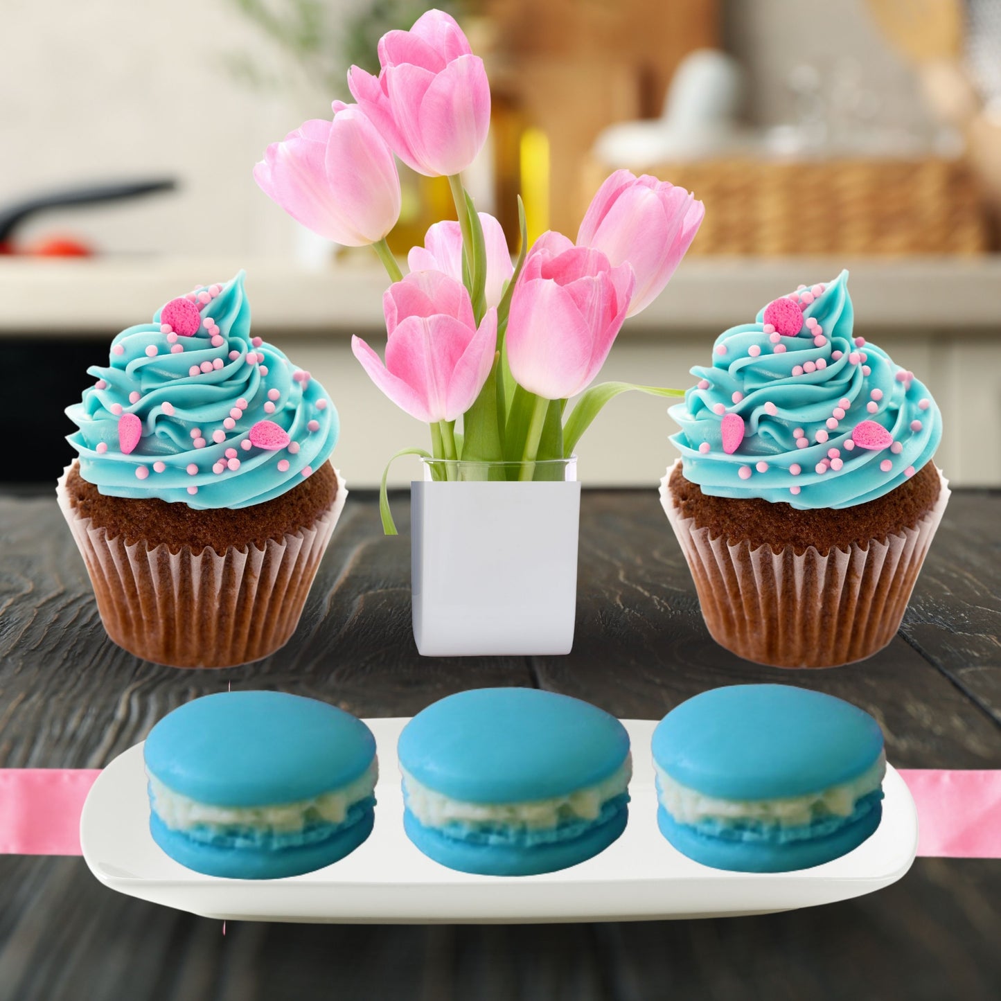 Cafe Delights Macaron Scented Wax Melt Collection