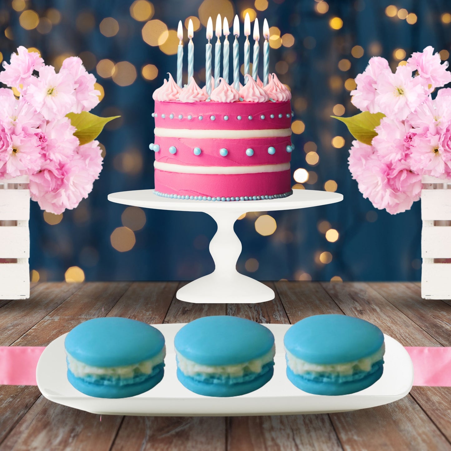 Cafe Delights Macaron Scented Wax Melt Collection