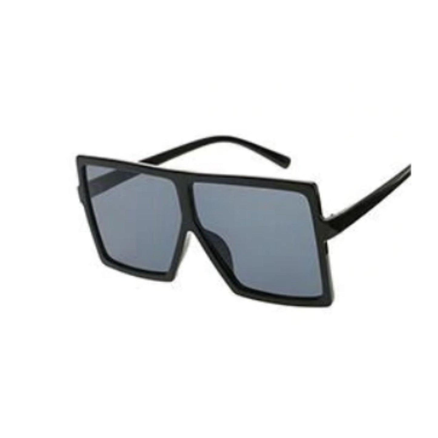 Square Black Sunglasses