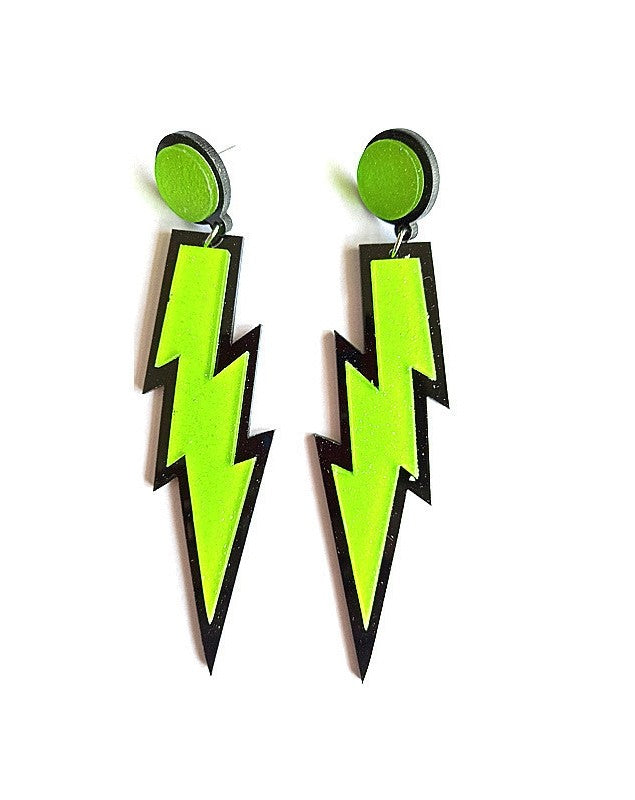 Ride the Lightning Statement Earrings