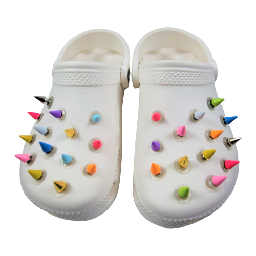 Crocs Metal Spike Dome Plastic Shoe Charm Price in India - Buy Crocs Metal  Spike Dome Plastic Shoe Charm Online at Best Prices in India