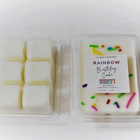 Cafe Delights Birthday Cake Highly Scented Wax Melts Bars
